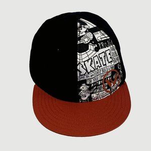 Shaun White Snapback Snow Boarder Adjustable Skater Hat Cap Youth Black/Red